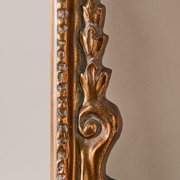 Stockwell Large Gold Wall Mirror, 3 of 4