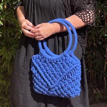 ‘Chita’ Designer Bag Macramé Kit, 7 of 9