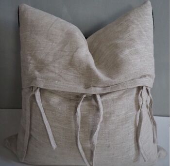 Silk And Linen Scatter Cushion, 4 of 4