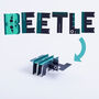 Alphapets Beetle Build Animals Out Of Letters, thumbnail 1 of 5