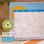 Academic Year A5 Desk Calendar 2025 2026 | Tidal Waves, thumbnail 5 of 6