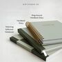 2026 A5 Spiral Diary In Sage Green, Week To View, thumbnail 6 of 10