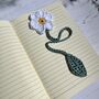 Crochet Daisy Bookmark For Teachers, thumbnail 4 of 4