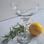 Personalised 50th Birthday Gift Margarita Glass, thumbnail 2 of 5