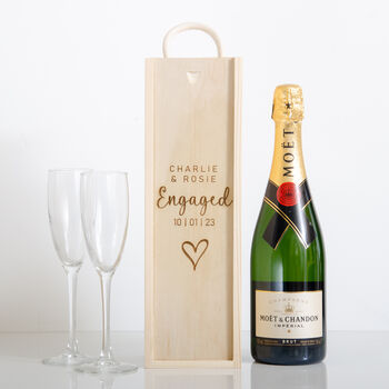 Personalised Engaged Bottle Box, 2 of 5