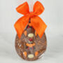 Crazy Rooster Flat Milk Chocolate Egg With Chocolate Chicken And Sprinkles, thumbnail 2 of 2