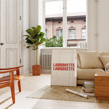 Laundrette Giclée Retro Art Print, 2 of 2