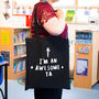 'I'm An Awesome Ta' Teaching Assistant Tote Bag, thumbnail 1 of 4