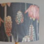 Pink And Black Passionflower Lampshade, thumbnail 3 of 8