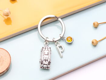 Caravan Personalised Keyring Travel Caravanning Gift, 2 of 11