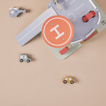 Just Bee Kids Wooden Toy Garage Fsc®, 5 of 5