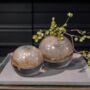 Ball Vase Kula Beige Gold By Dut Z, thumbnail 1 of 4