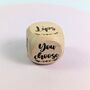 Custom Date Night Dice Sex Dice Couples Valentine's Day, thumbnail 7 of 12