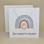 Boxed 'Big Sister' Heart Necklace Card, thumbnail 1 of 3