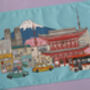 Tokyo Skyline Tea Towel, thumbnail 2 of 2