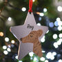 Greyhound Personalised Christmas Tree Dog Decoration, thumbnail 8 of 9