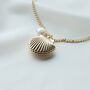 Clamshell And Hidden Pearl Locket Necklace, thumbnail 6 of 12