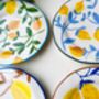 Hand Painted Lemon Plates, thumbnail 2 of 3