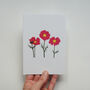 'Cosmos' Greetings Card, thumbnail 3 of 4