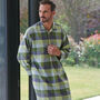 Men's 'Shetland' Check Brushed Cotton Nightshirt, thumbnail 1 of 2