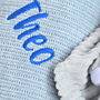Personalised Baby Blanket And Bunny Comforter Gift Set, thumbnail 8 of 11
