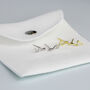 Sterling Silver Snake Stud Earrings, thumbnail 4 of 5
