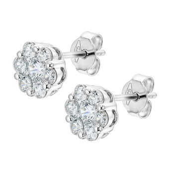 Created Brilliance Ava Lab Grown Diamond Earrings, 11 of 12