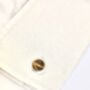 Silver And Tigers Eye Cufflinks, thumbnail 6 of 6