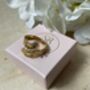 Adjustable Gold Vine Leaf Ring, thumbnail 2 of 6