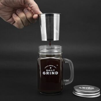 Personalised All In One Cold Brew Coffee Set, 5 of 5