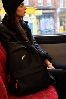 Hoy Daily Backpack Black, 2 of 6