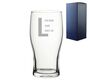 Personalised For When Takes The L Pint Glass, thumbnail 1 of 6