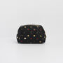 Black Quilted Celestial Embroidered Pouch, thumbnail 3 of 5