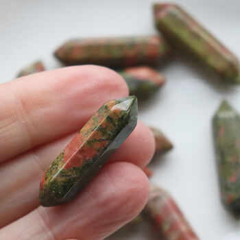 Unakite Point Shape Crystal Healing And Balance Stone, 7 of 9