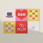 Personalised Pop Art Save The Date Postcards, thumbnail 1 of 6