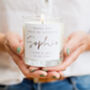 Maid Of Honour Personalised Candle Gift, thumbnail 1 of 2