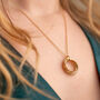 Personalised Interlinking Script Necklace, thumbnail 5 of 8