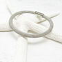Modern Stainless Steel Mesh Rope Bracelet For Him, thumbnail 7 of 8