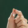 Dairy Cow Drop Dangling Earrings In Sterling Silver, thumbnail 6 of 10