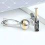 Personalised Cricket Cufflinks, thumbnail 1 of 7