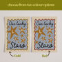 Our Lucky Stars Personalised Family Initials Print, thumbnail 5 of 12