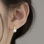 Sterling Silver Fresh Water Pearl Drop Earrings, thumbnail 2 of 5