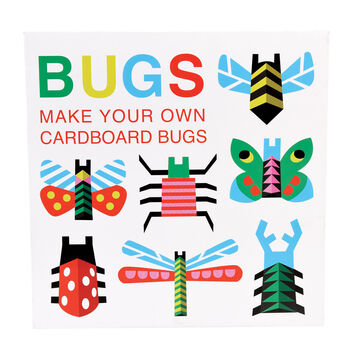 Set Of 10 Make Your Own Cardboard Bugs, 5 of 5