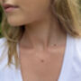 Sterling Silver Chain With A Single 14ct Gold Filled Bead, thumbnail 1 of 6