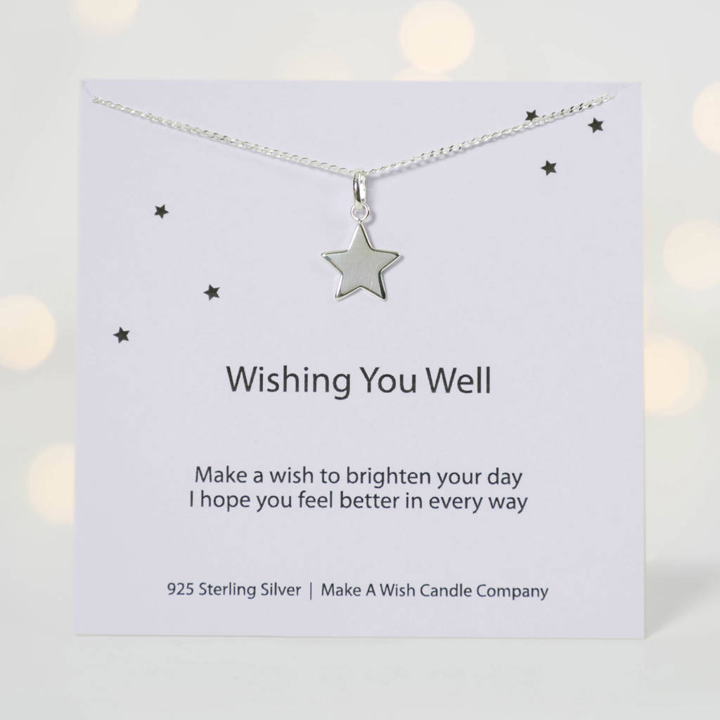 Wishing You Well Make A Wish Necklace By Make a Wish Candle Company