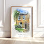 Personalised Watercolour Home, Church And Venue Art Print, thumbnail 4 of 11