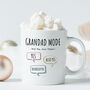 Funny Grandad Mode Coffee Mug, thumbnail 2 of 5