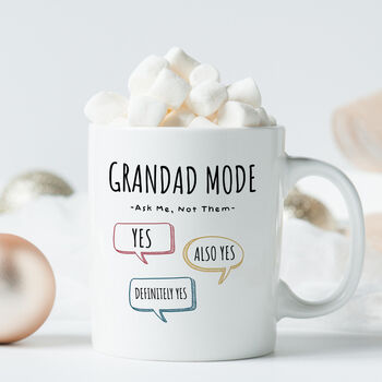 Funny Grandad Mode Coffee Mug, 2 of 5