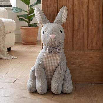 Luxury Hare Herringbone Doorstop, 2 of 4