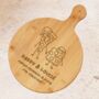 Personalised Christmas Pizza Family Board, thumbnail 3 of 4